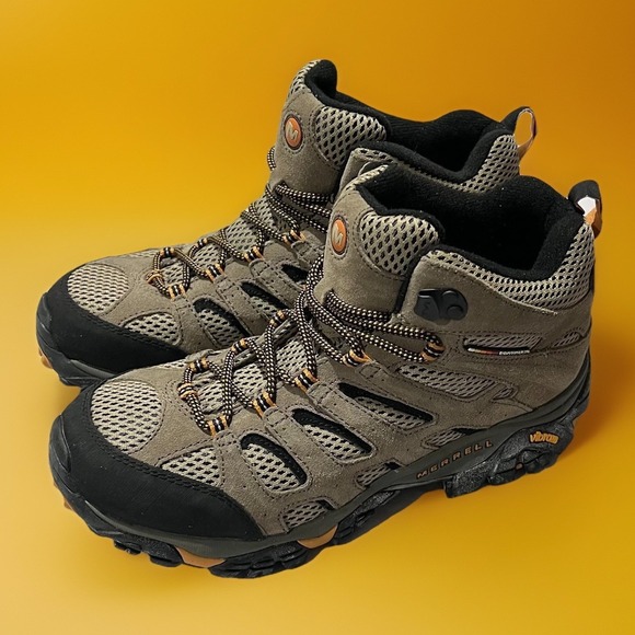 Merrell J86593W Mens Brown Walnut Continuum Vibram Waterproof Hiking Lace Boot 8 main image 8